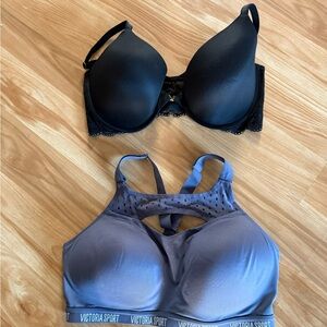 Victoria's Secret VS Uplift Demi Bra & Incredible Lightweight Sports Bra